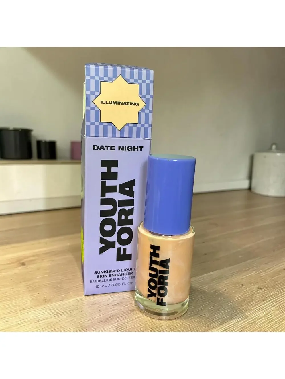 Youthforia Date Night Illuminating Sunkissed Liquid Skin Enhancer 15 mL